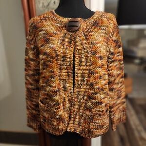 Ruby Rd. sweater, multicolor,  size large